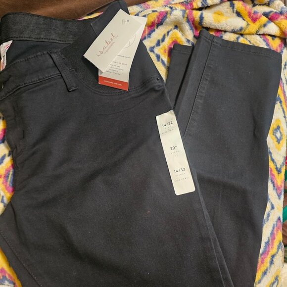 NWT Isabel Maternity Pants Size 14 By Ingrid & Isabel - Target Brand - Picture 1 of 4